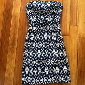 Banana Republic Ikat print mini dress (size 2)